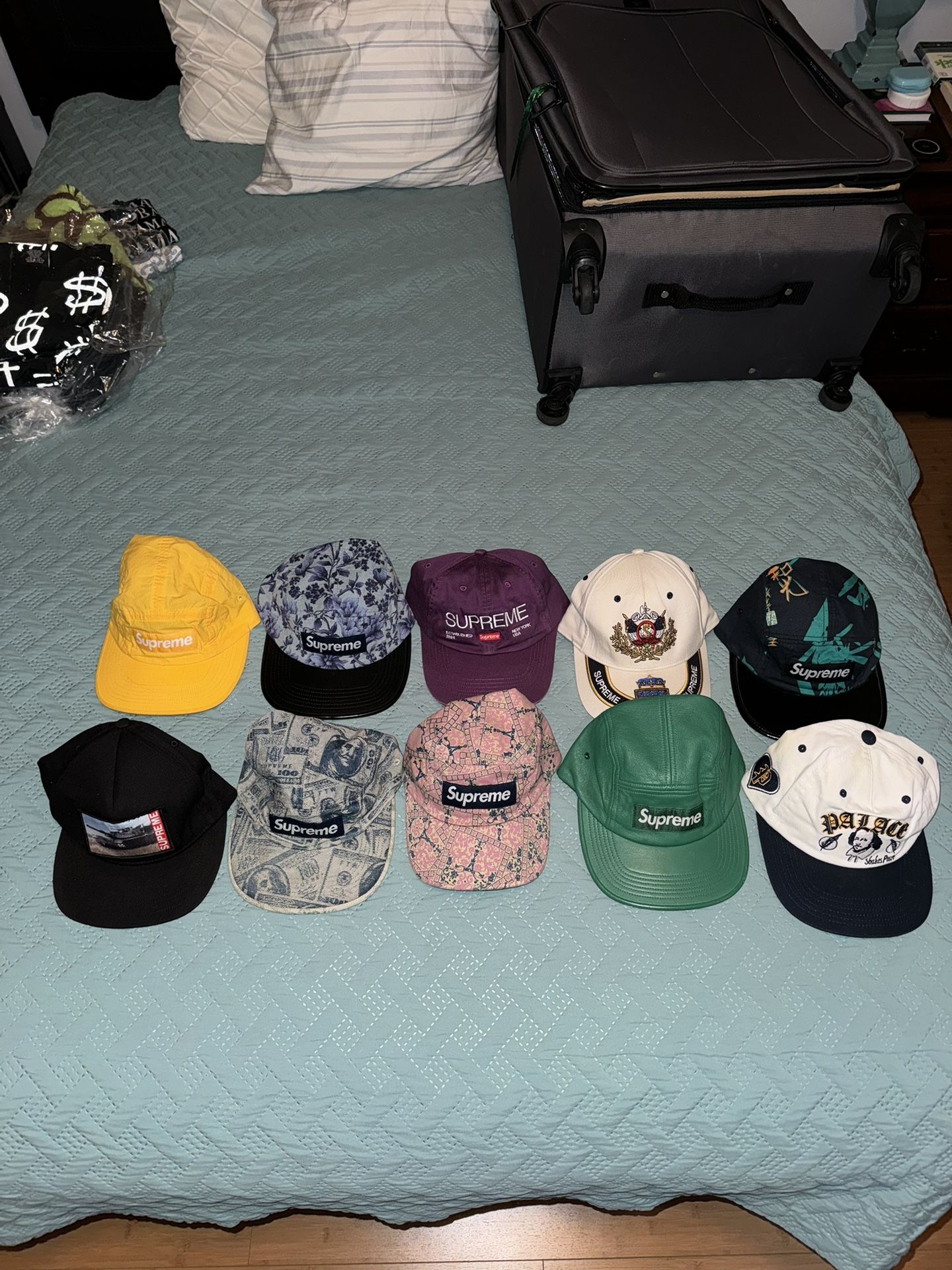 9 Supreme Preowned Hats Bundle