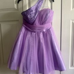 Purple Party Dress