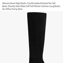 Cellenz black boots size 8