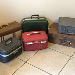 Vintage Travel Luggage photo Props 