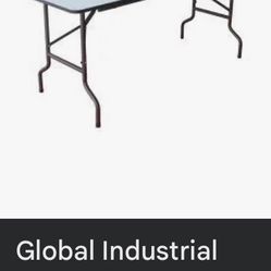 Mesas De 6pies De Madera Prensadas Y Metal 