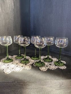 Vintage France Luminarc Wine Glasses set of 7
