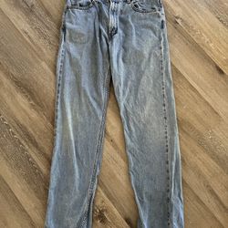 Levi's 505 Denim Jeans Men's Size  W 35 x L 34 Regular Fit  