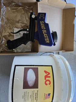 Sandblaster With Media 