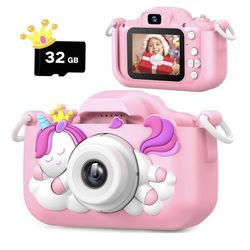Christmas Gifts Unicorn Kids camera 