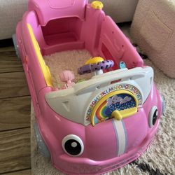 Toddler Baby Girl Pink Car Toy Like New Gift For Girls *MUST SELL