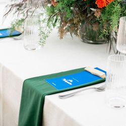 Hunter Green Velvet Napkins - 50 Total (Perfect for Wedding)