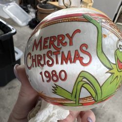 Vintage Muppet Christmas ornament