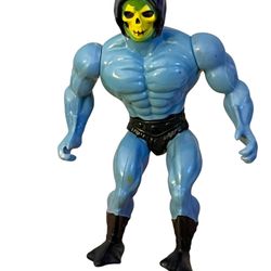 Vintage 1981 HARD HEAD Skeletor Masters Of The Universe MOTU Loose Fig