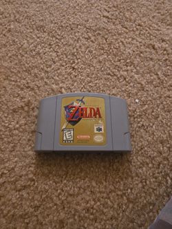 N64 Zelda Ocarina of Time Authentic