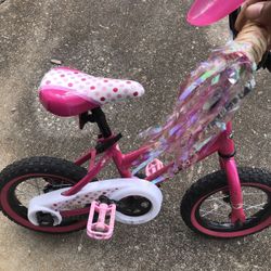 Girls Mini Mouse Bike