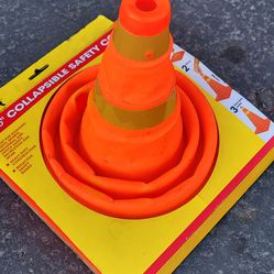 16" Collapsible traffic cone