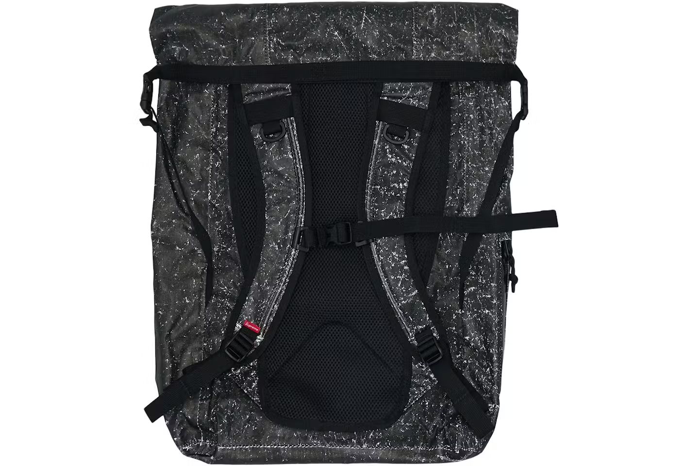 Supreme Waterproof Reflective Speckled Backpack Black