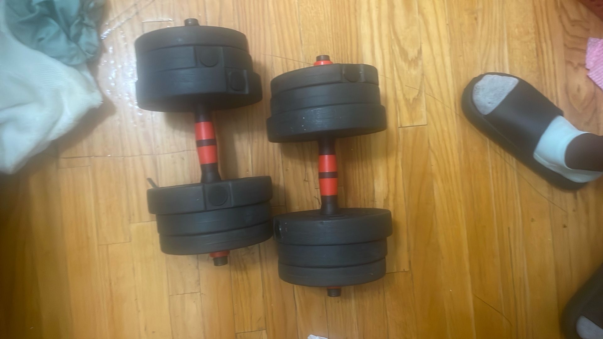 42 Pound Dumbbells 