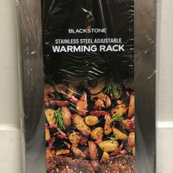 Blackstone Stainless Steel Adjustable Warming Rack Culinary Collection #5602