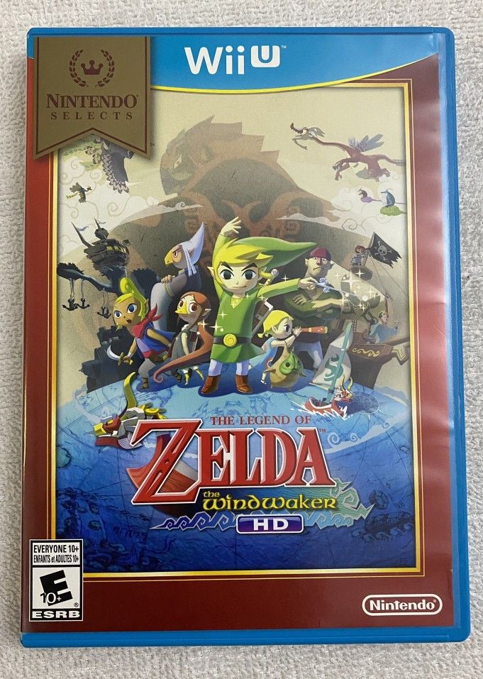 Zelda Wind Waker HD Nintendo Selects CIB