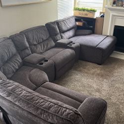 Grey Sectional Couch