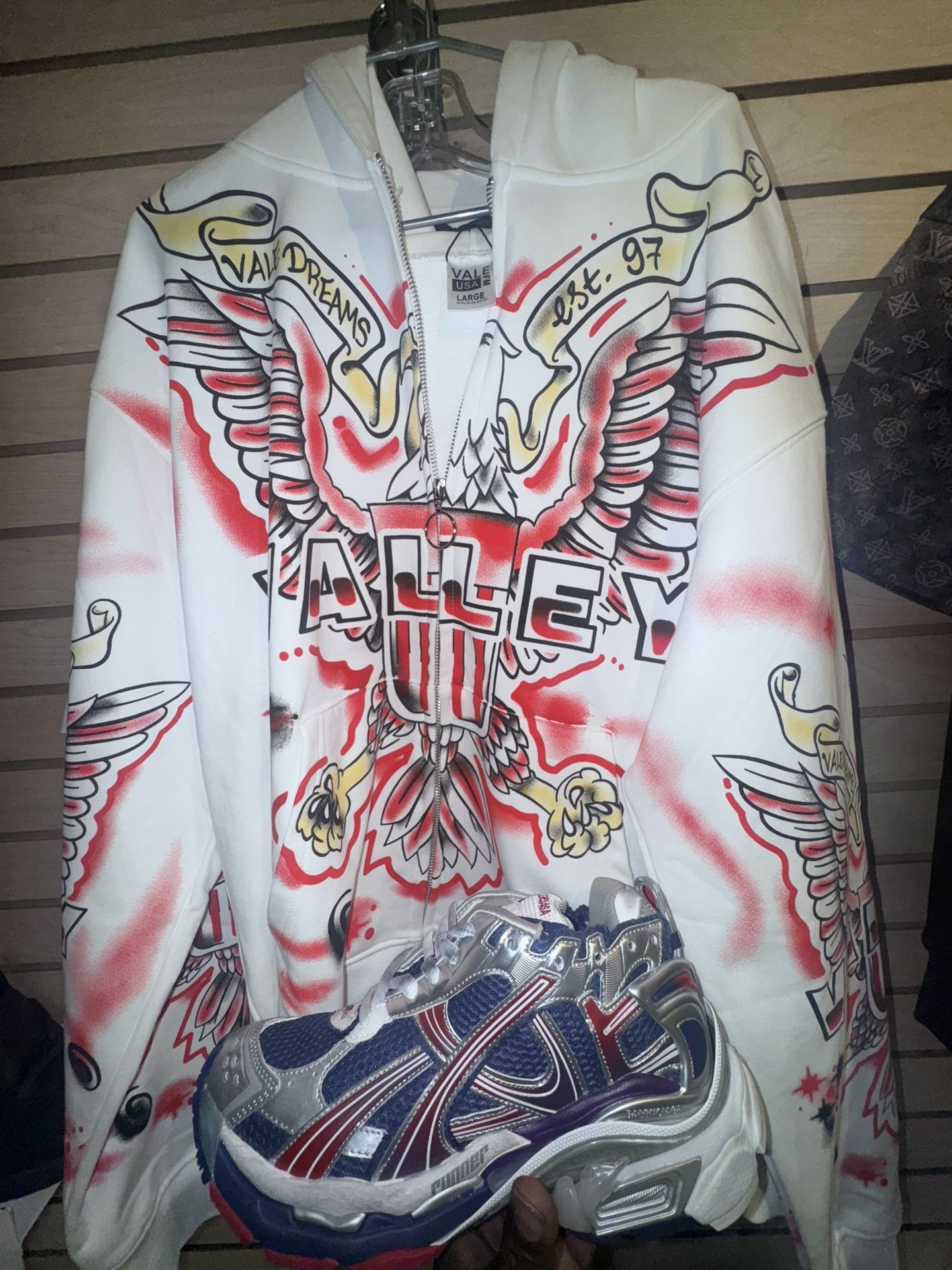 Balencigas + Valley Hoodie 