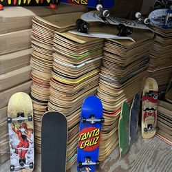 Skateboard Decks Maple Wood And Complete 