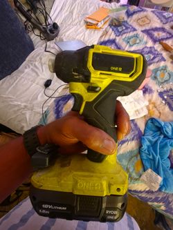 Ryobi brushless with battery