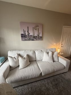 Cream white Sofa