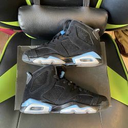 Jordan Retro 6 “UNC Black” GS