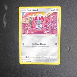 Pawniard Pokémon Card 115/189