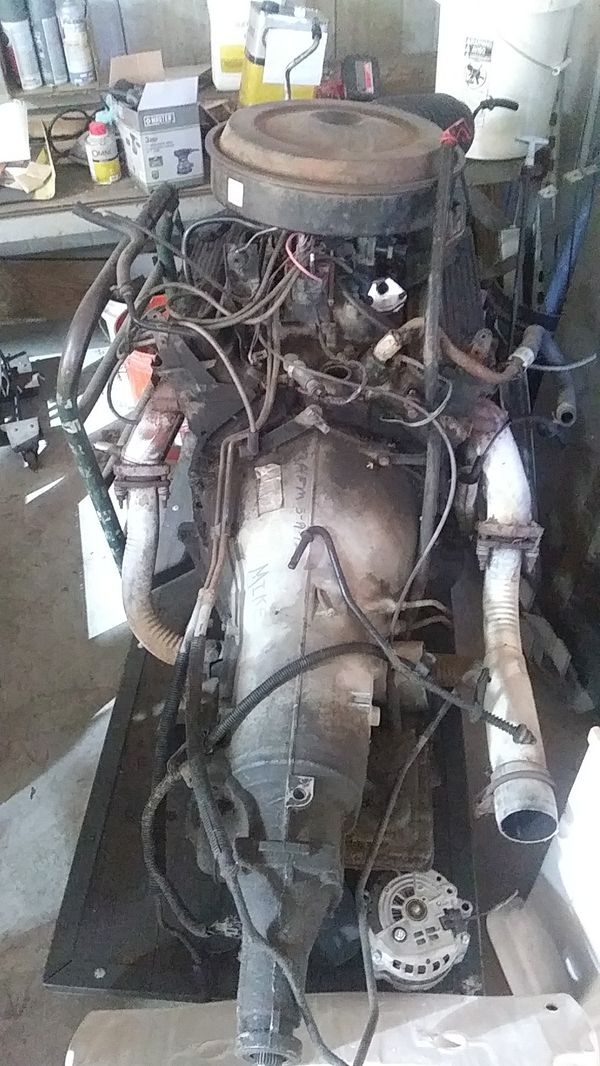 350 Chevy motor and transmission for Sale in Old Monroe ...