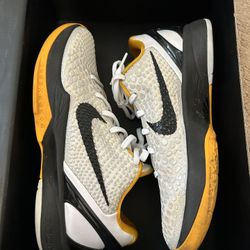 Nike Kobe 6 White Del Sol Size 8