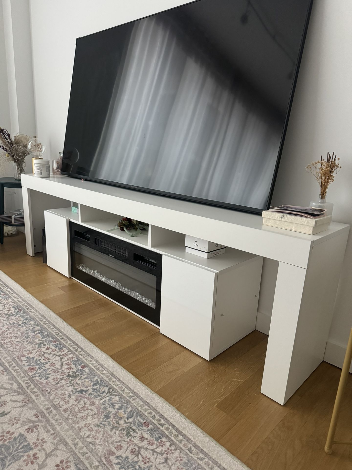 TV Stand With Electric Heater (fireplace)