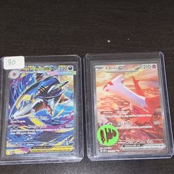 Pokemon Cards - Latias Ex & Mega Sharpedo Ex