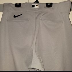  Gamers Nike Majestic Major League Solid Grey Baseball Pants Waist Sizes 36, 37.5, Long Pants