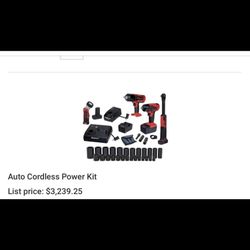 Snap On Auto Cordless Power Kit