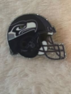 Seattle Seahawks NFL Helmet Focal Beads