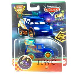 Disney Pixar Cars 2026 Light Up Race To Celebrate •DJ• 1:55 Scale LMQ Tuners