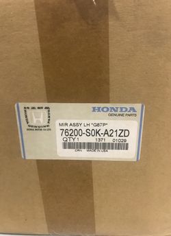 Pair of mirrors for Acura sedan 2002 TLS