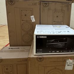 Home Theater Recover And Speakers New