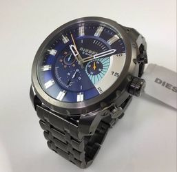Men's Diesel Stronghold Steel Chronograph Watch DZ4358
New never worn. No Box!