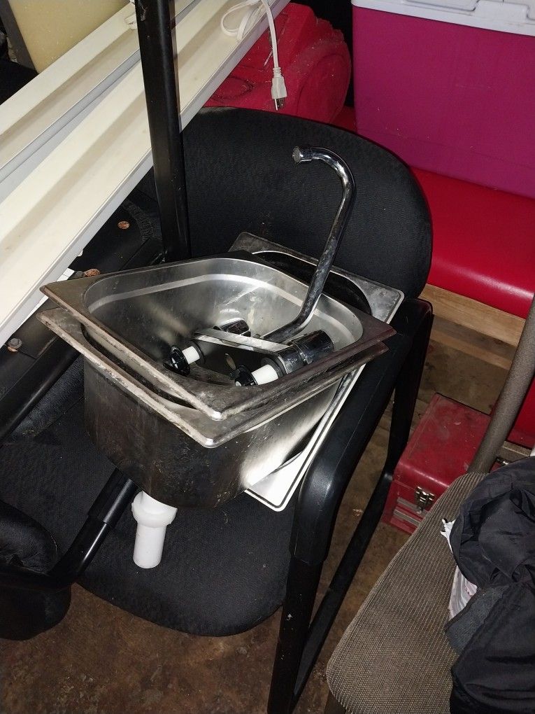 3 Compartment Sink / Faucet For Food Truck