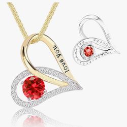 Brand: Ceaklev S925 Sterling Silver Two‑Tone Gold Heart Pendant Necklace | 18″+2″ Adjustable Necklace for Women with Bonus S925 Silver Two‑Tone Chain 
