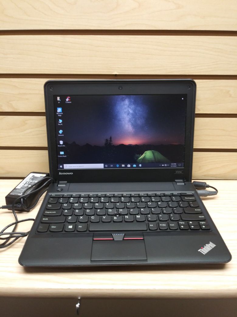 Lenovo ThinkPad x130e Laptop Windows 10 11.6 inch Wi-Fi ready webcam
