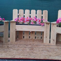 3 Solid Wood Planter Boxes
