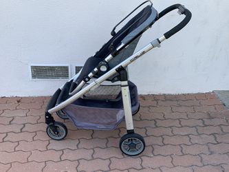 Uppababy cruz stroller blue marl