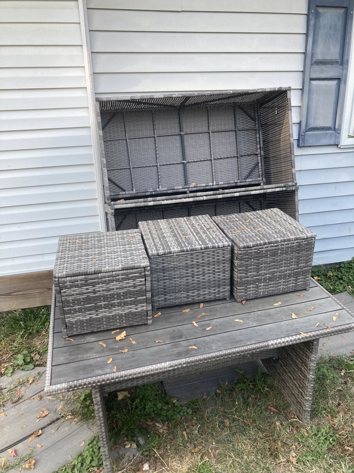 Wicker Outdoor Furniture Need Gone Asap Make Offer