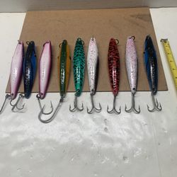 Fishing Gear 9 Dynatrol Surface Jigs 