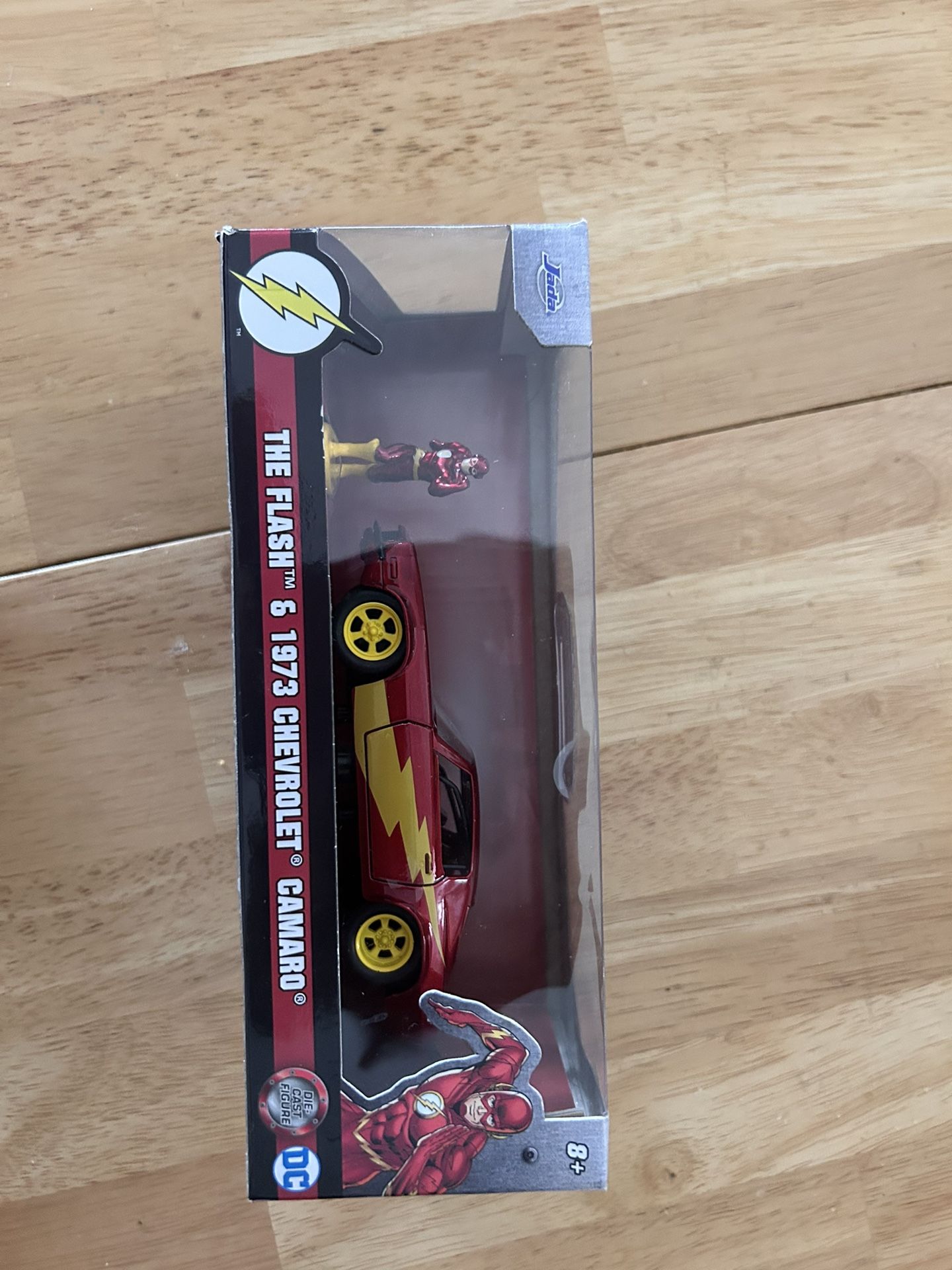 The Flash Car And Figure