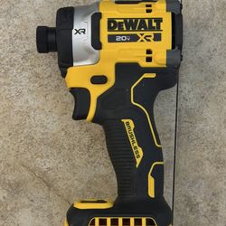 💥DEWALT 20V DCF860 XR 1/4 IMPACT DRIVER 3-SPEED $100 TOOL ONLY💥