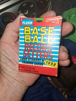 Vintage baseball cards