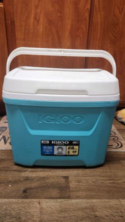 28 quarts cooler, IgLoo travel cooler, small medium ice chest