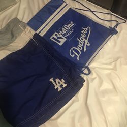 Dodger Shorts/ Bags 